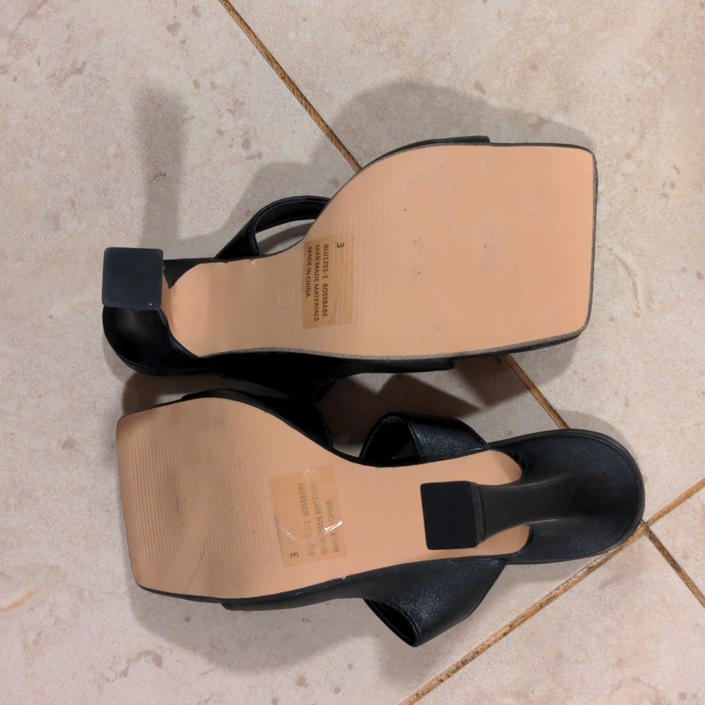 Square toe mules - Picture 3 of 4